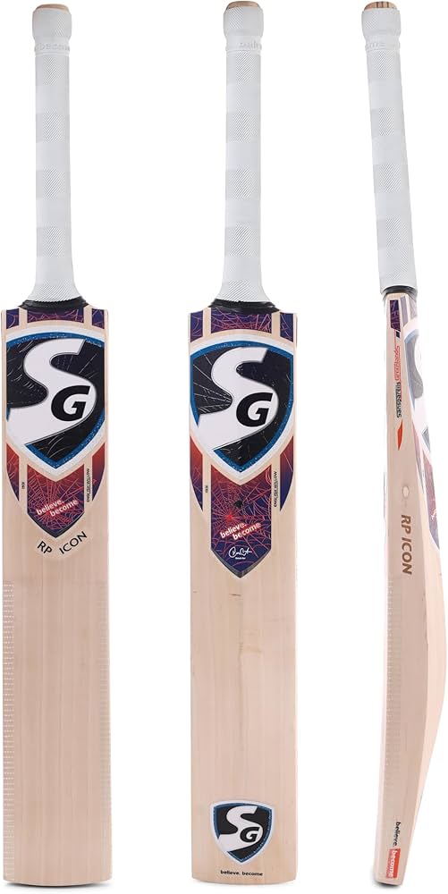 Sg Rp Icon SG RP Icon English Willow Cricket Bat (Rishabh Pant Series) – Sports Hub