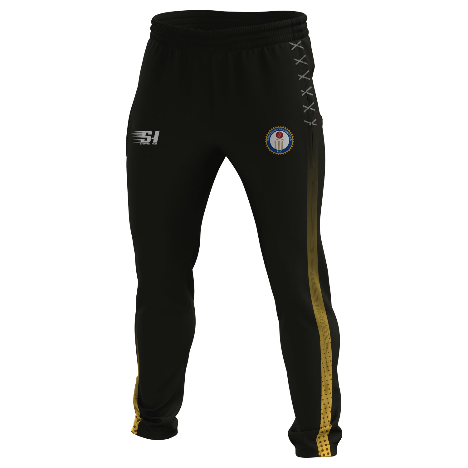 BISC Club Range cricket playing trouser Belfast International Sports Club official match trouser