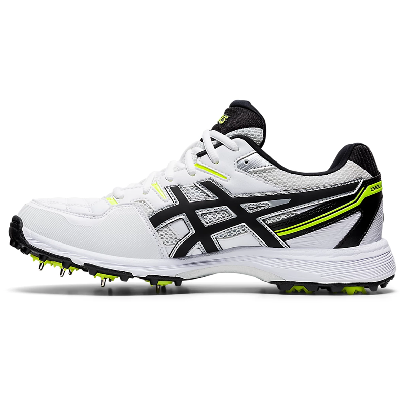 ASICS Gel Gully 6 Men s Cricket Shoes White Black 7